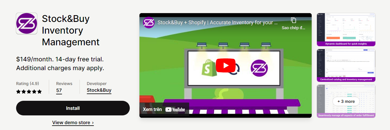 Stock&Buy Inventory Management